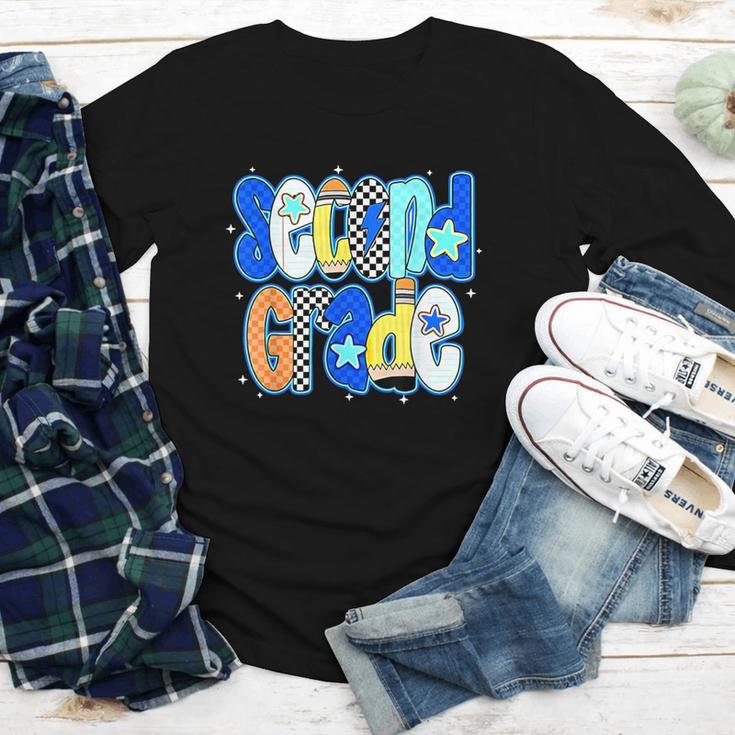 Back To School Hello Second Grade Team 2nd Grade Boy Girl Youth Long Sleeve Tee Back To School Hello Second Grade Team 2nd Grade Boy Girl Youth Long Sleeve Tee