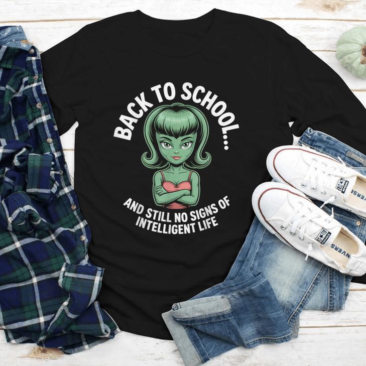 Back To School And Still No Signs Of Intelligent Life Alien Youth Long Sleeve Tee Back To School And Still No Signs Of Intelligent Life Alien Youth Long Sleeve Tee