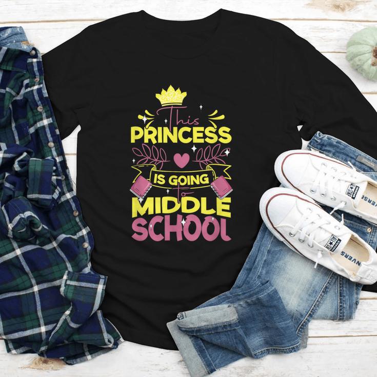 Back To School This Princess Is Going To Middle School Youth Long Sleeve Tee Back To School This Princess Is Going To Middle School Youth Long Sleeve Tee