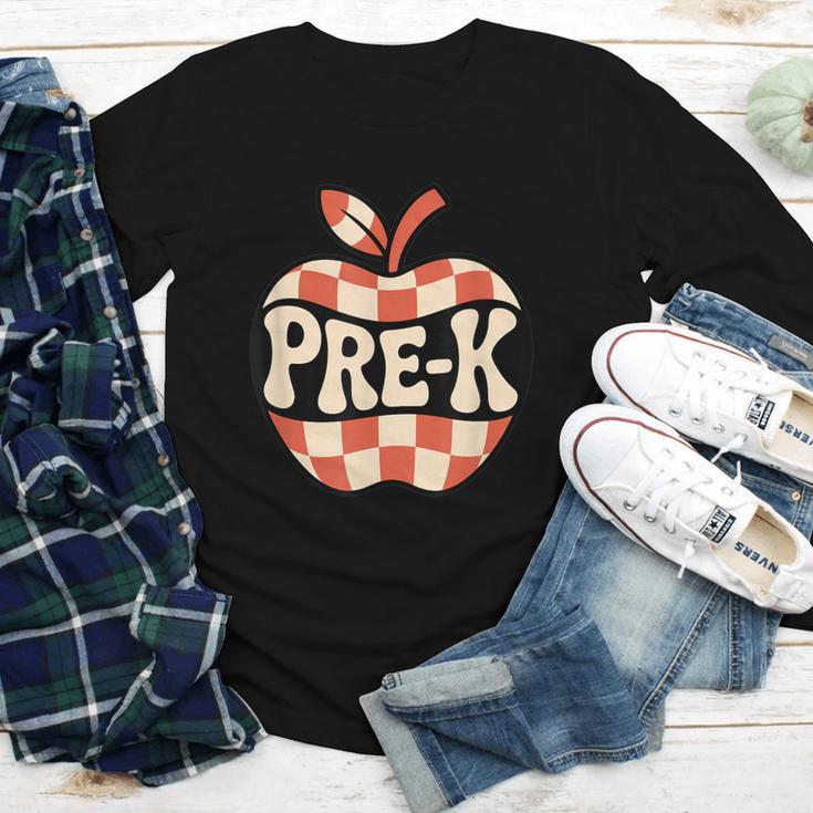 Back To School Retro Apple PRE-K Classroom Youth Long Sleeve Tee Back To School Retro Apple PRE-K Classroom Youth Long Sleeve Tee