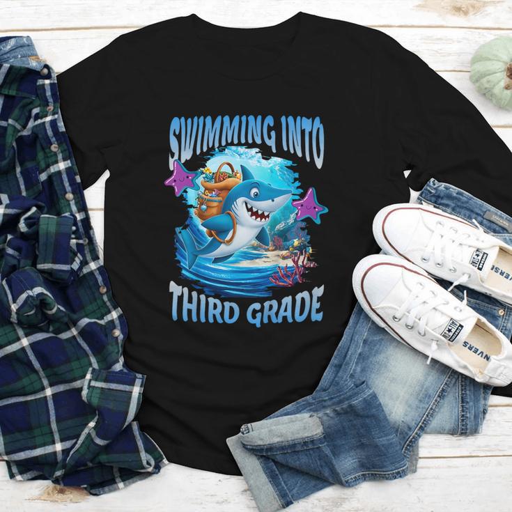 Back To School Third Grade Shark Youth Long Sleeve Tee Back To School Third Grade Shark Youth Long Sleeve Tee