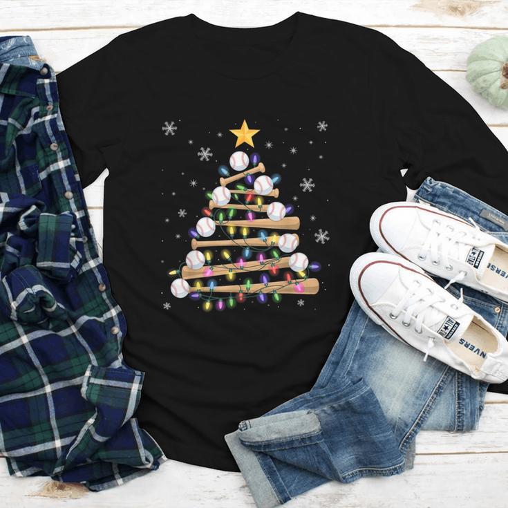 Baseball Christmas Tree Light Xmas Baseball Boys Kids Youth Long Sleeve Tee Baseball Christmas Tree Light Xmas Baseball Boys Kids Youth Long Sleeve Tee