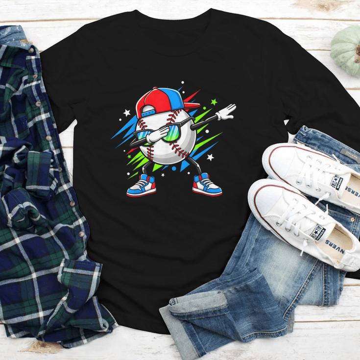 Baseball Dabbing Sports For Boys And Girls Game Day Youth Long Sleeve Tee Baseball Dabbing Sports For Boys And Girls Game Day Youth Long Sleeve Tee
