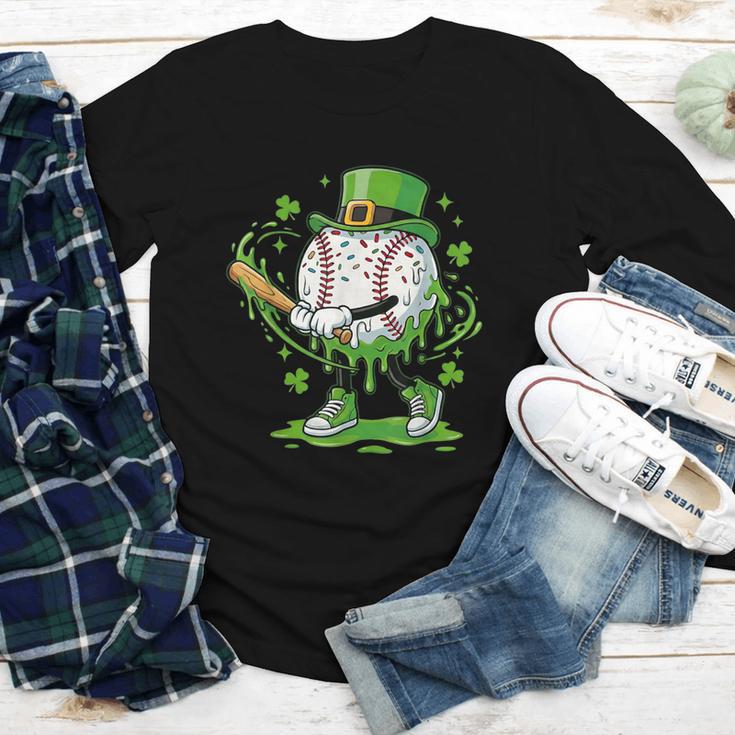 Baseball Drip For Boys Ice Cream Drip Youth St Patricks Day Youth Long Sleeve Tee Baseball Drip For Boys Ice Cream Drip Youth St Patricks Day Youth Long Sleeve Tee