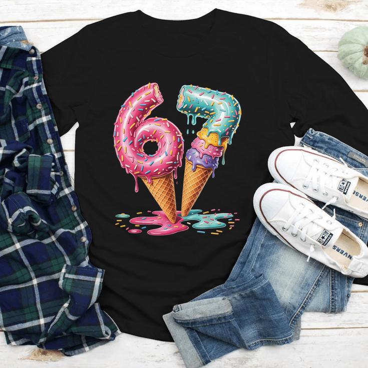 Baseball Drip Ice Cream 67 Youth Long Sleeve Tee Baseball Drip Ice Cream 67 Youth Long Sleeve Tee