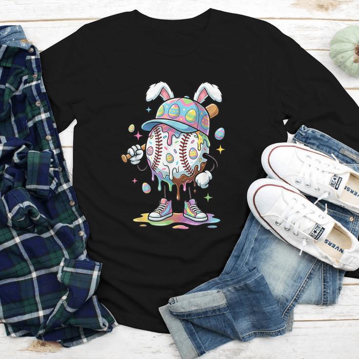 Baseball Drip Ice Cream Apparel Youth Boy Easter Day Youth Long Sleeve Tee