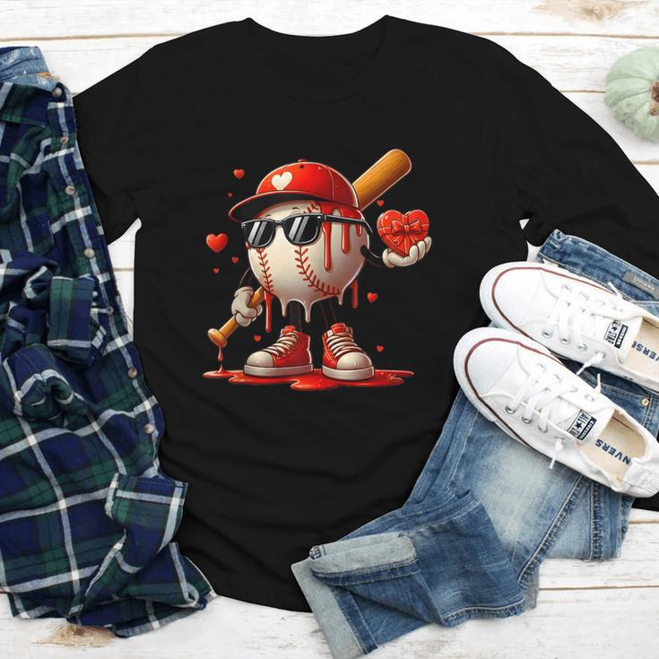 Baseball Drip Ice Cream Apparel Youth Boy Valentine Youth Long Sleeve Tee