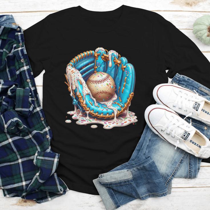 Baseball Drip Ice Cream Sprinkless Glove Boy Kid Youth Long Sleeve Tee Baseball Drip Ice Cream Sprinkless Glove Boy Kid Youth Long Sleeve Tee