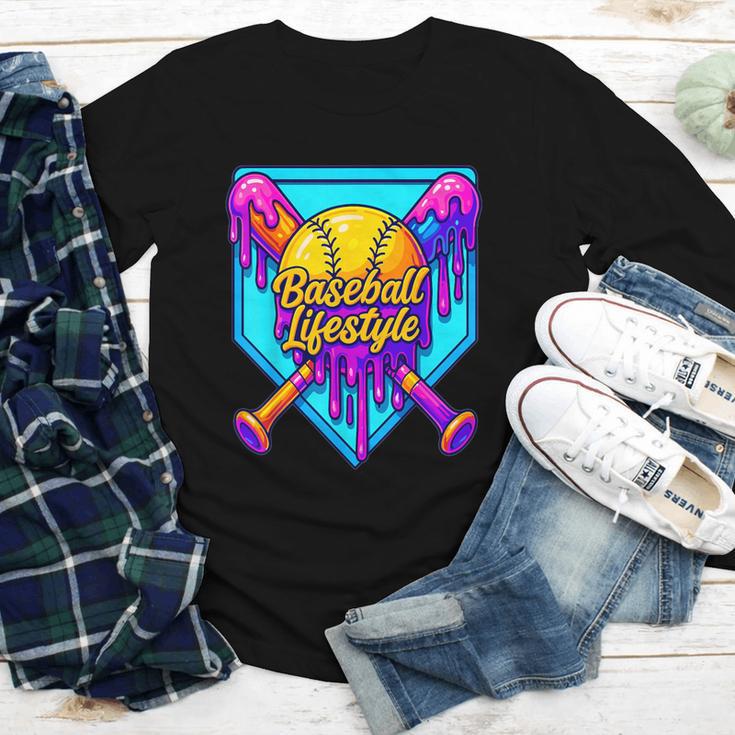 Baseball Drip Outfit Boys Ice Cream Drip Baseball Lifestyle Youth Long Sleeve Tee Baseball Drip Outfit Boys Ice Cream Drip Baseball Lifestyle Youth Long Sleeve Tee