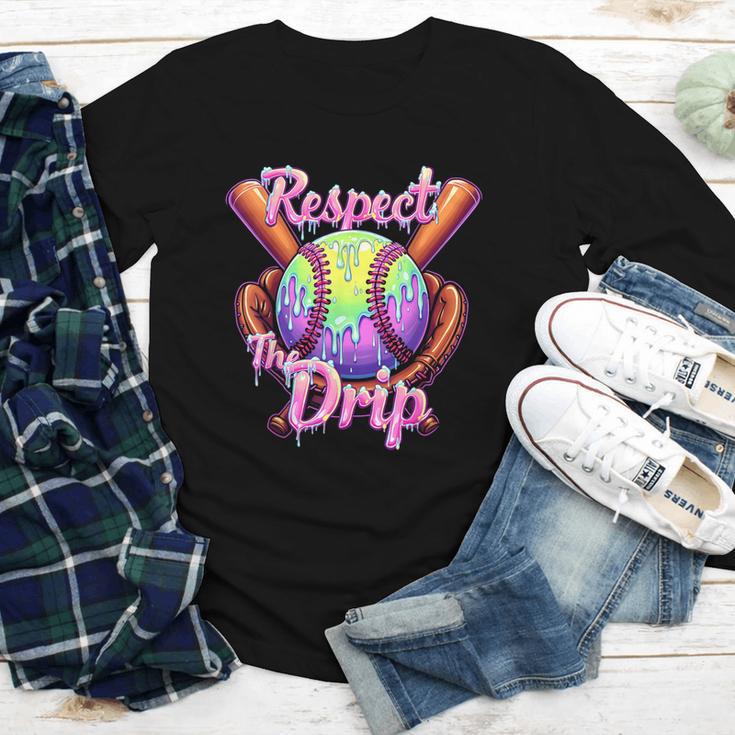 Baseball Drip Respect The Drip Purple Ice Cream Sprinkles Youth Long Sleeve Tee Baseball Drip Respect The Drip Purple Ice Cream Sprinkles Youth Long Sleeve Tee