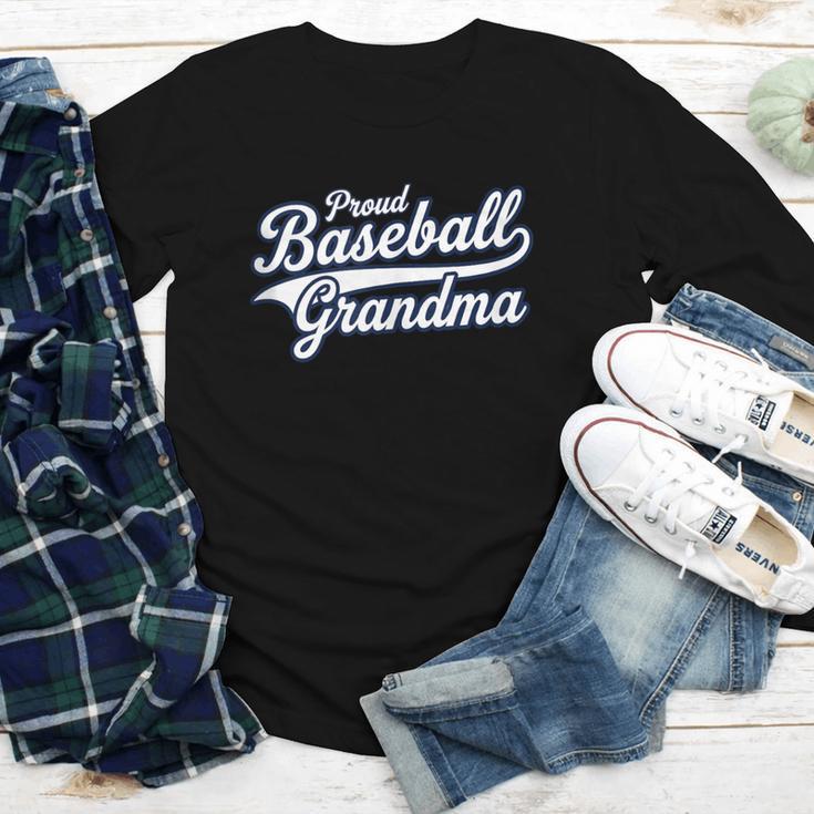 Baseball Grandma Graphic Youth Long Sleeve Tee