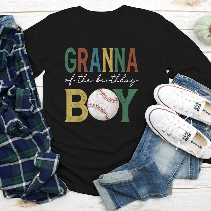 Baseball Granna Of The Birthday Boy Family Matching Youth Long Sleeve Tee Baseball Granna Of The Birthday Boy Family Matching Youth Long Sleeve Tee