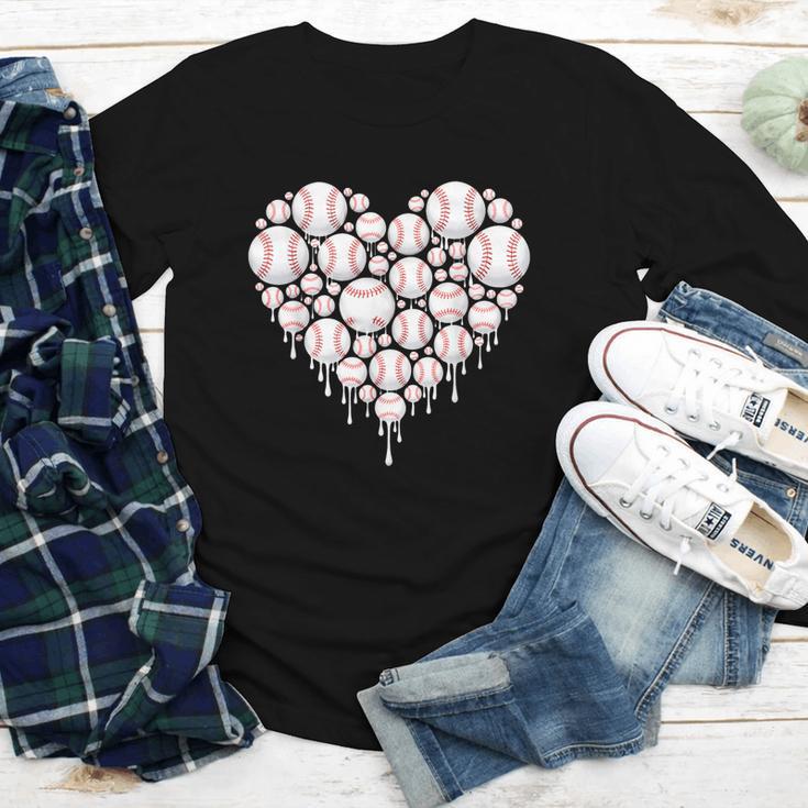 Baseball Heart Drip Valentine's Day Baseball Lover Boys Men Youth Long Sleeve Tee Baseball Heart Drip Valentine's Day Baseball Lover Boys Men Youth Long Sleeve Tee