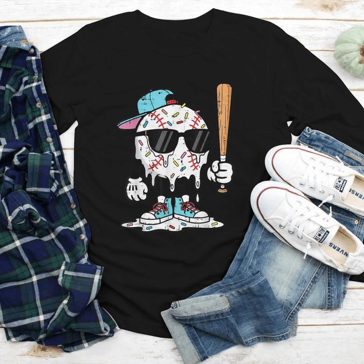 Baseball Ice Cream Drip Sports Boys Kids Youth Men Youth Long Sleeve Tee Baseball Ice Cream Drip Sports Boys Kids Youth Men Youth Long Sleeve Tee