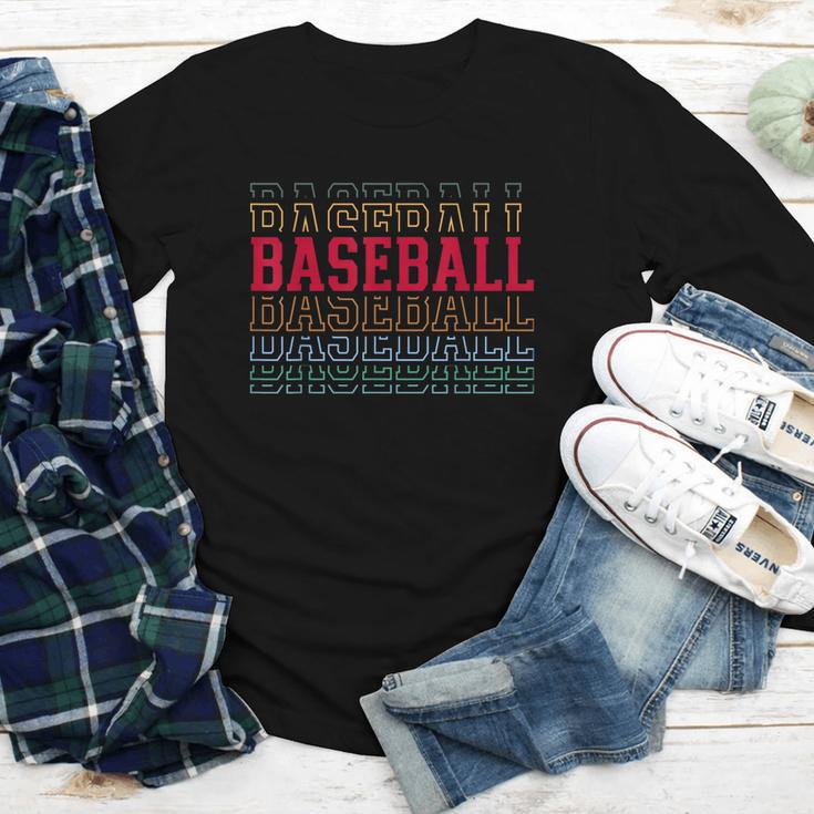 Baseball Layered Text Team Player Coach Youth Youth Long Sleeve Tee Baseball Layered Text Team Player Coach Youth Youth Long Sleeve Tee