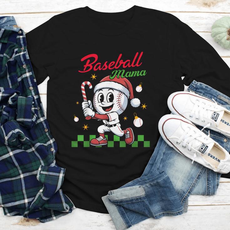 Baseball Mama Christmas Santa Hat Xmas Softball Mom Youth Long Sleeve Tee Baseball Mama Christmas Santa Hat Xmas Softball Mom Youth Long Sleeve Tee