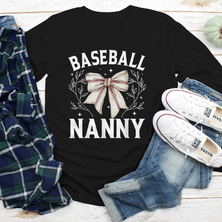 Baseball Nanny Baseball Coquette Bow Youth Long Sleeve Tee Baseball Nanny Baseball Coquette Bow Youth Long Sleeve Tee