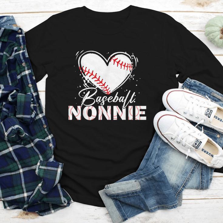 Baseball Nonnie Baseball Heart Youth Long Sleeve Tee Baseball Nonnie Baseball Heart Youth Long Sleeve Tee