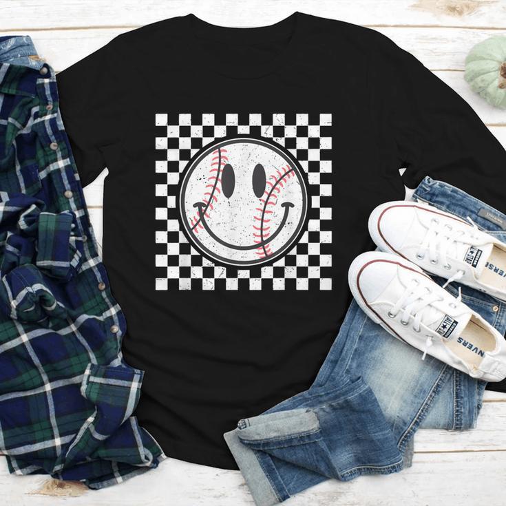 Baseball Season Happy Game Day Trendy Sports Vintage Youth Long Sleeve Tee Baseball Season Happy Game Day Trendy Sports Vintage Youth Long Sleeve Tee