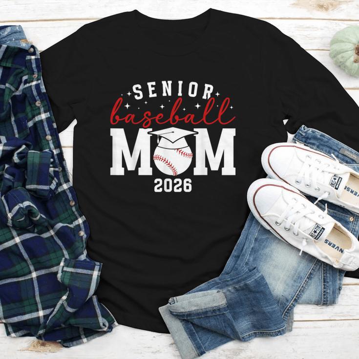 Baseball Senior Mom Of A Senior Baseball Player Mom 2026 Youth Long Sleeve Tee