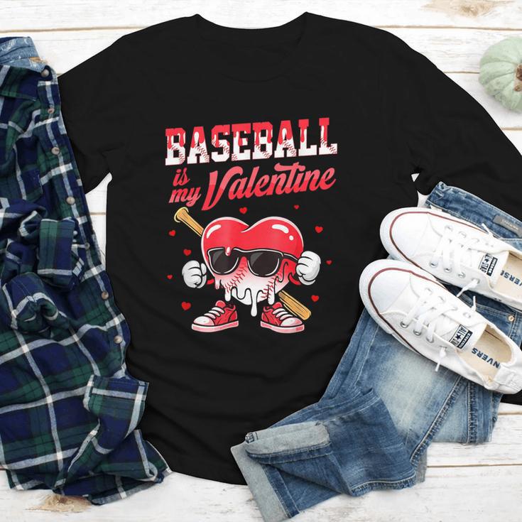 Baseball Is My Valentine Shirt Heart Drip Baseball Lovers Youth Long Sleeve Tee Baseball Is My Valentine Shirt Heart Drip Baseball Lovers Youth Long Sleeve Tee