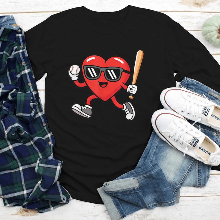 Baseball Valentines Day Heart Boys Sports Love Youth Long Sleeve Tee Baseball Valentines Day Heart Boys Sports Love Youth Long Sleeve Tee