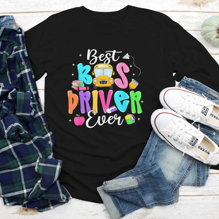 Best Bus Driver Ever Back To School Youth Long Sleeve Tee