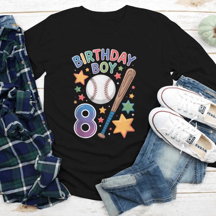Birthday Boy 8th Birthday Baseball Youth Long Sleeve Tee Birthday Boy 8th Birthday Baseball Youth Long Sleeve Tee