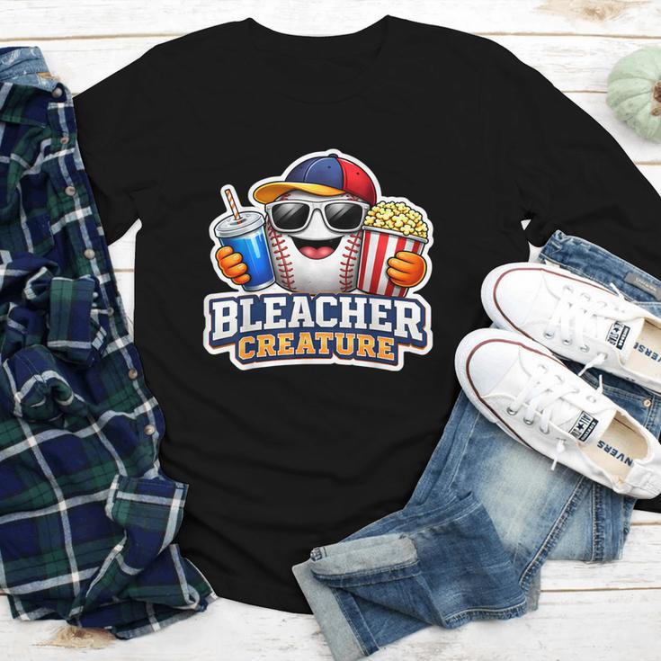 Bleacher Creature Baseball Fan Supporter Game Day Ball Youth Long Sleeve Tee