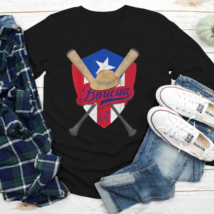 Boricua Puerto Rico Baseball Coqui Frog Pava Hat Fan Youth Long Sleeve Tee Boricua Puerto Rico Baseball Coqui Frog Pava Hat Fan Youth Long Sleeve Tee