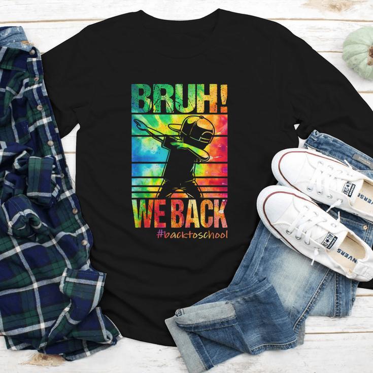 Bruh We Back First Day Of School Kids Back To School Boys Youth Long Sleeve Tee Bruh We Back First Day Of School Kids Back To School Boys Youth Long Sleeve Tee