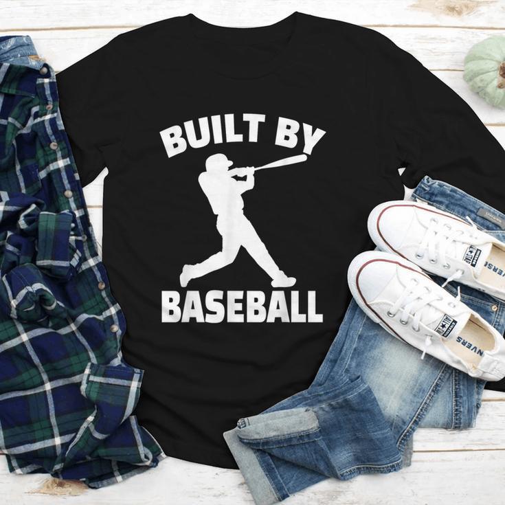 Built By Baseball Baseball For Men Women Boys Players Youth Long Sleeve Tee Built By Baseball Baseball For Men Women Boys Players Youth Long Sleeve Tee