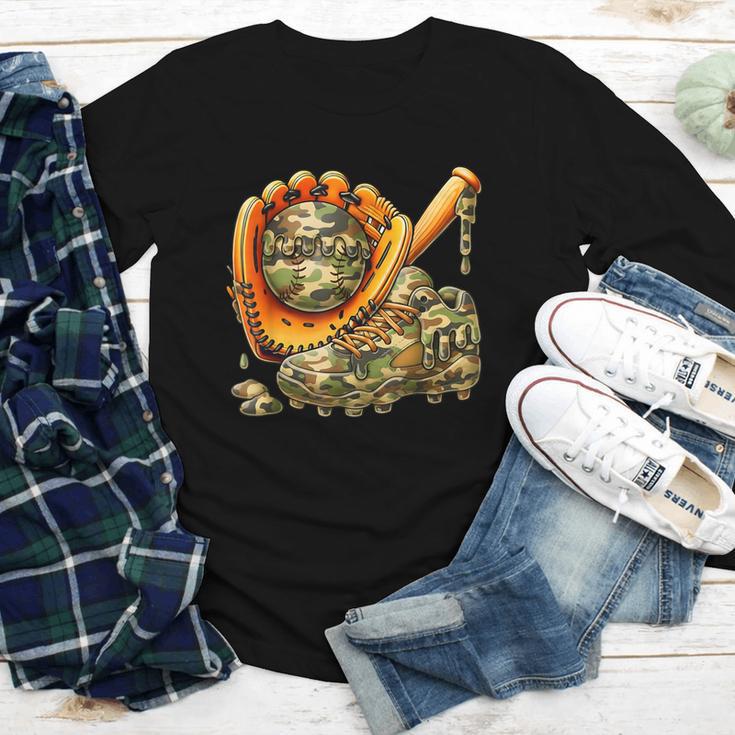 Camo Ice Cream Drip Baseball Stuff Baseball Drip Boys Youth Long Sleeve Tee Camo Ice Cream Drip Baseball Stuff Baseball Drip Boys Youth Long Sleeve Tee