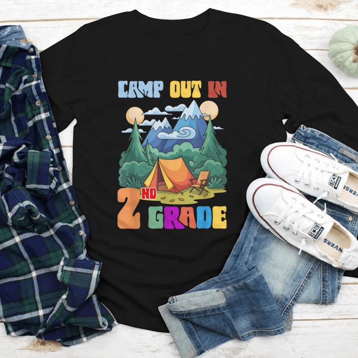 Camp Out In 2nd Grade Back To School For Camping Lover Youth Long Sleeve Tee Camp Out In 2nd Grade Back To School For Camping Lover Youth Long Sleeve Tee