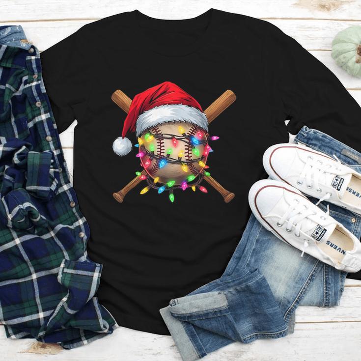 Christmas Baseball Pajama Santa For Men Boys Girls Kids Xmas Youth Long Sleeve Tee Christmas Baseball Pajama Santa For Men Boys Girls Kids Xmas Youth Long Sleeve Tee