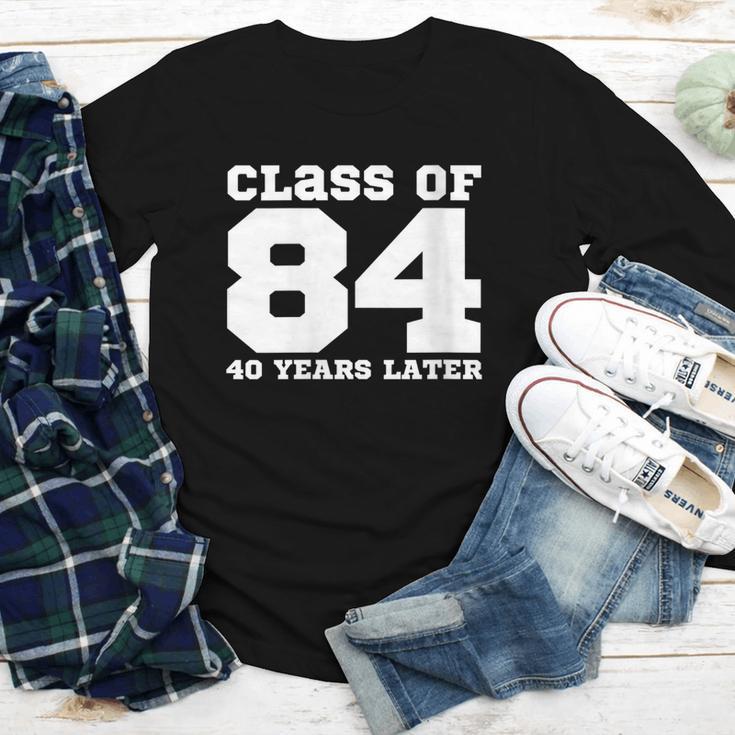 Class Of 1984 40 Years Later Reunions SQUAD Back To School Youth Long Sleeve Tee
