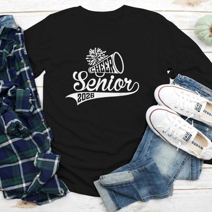 Class Of 2026 Senior Year Cheer Back To School Cheerleader Youth Long Sleeve Tee Class Of 2026 Senior Year Cheer Back To School Cheerleader Youth Long Sleeve Tee