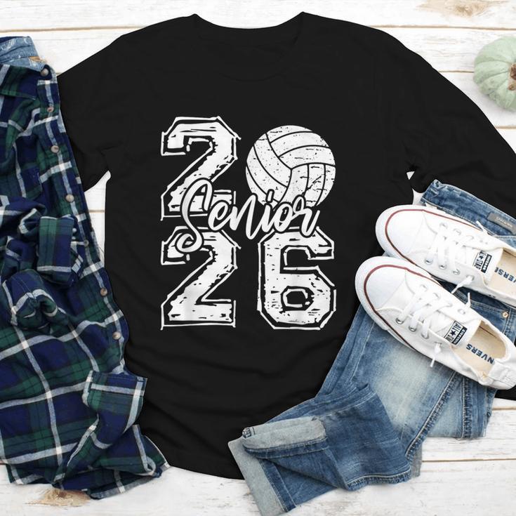 Class Of 2026 Volleyball Senior 2026 Back To School Youth Long Sleeve Tee