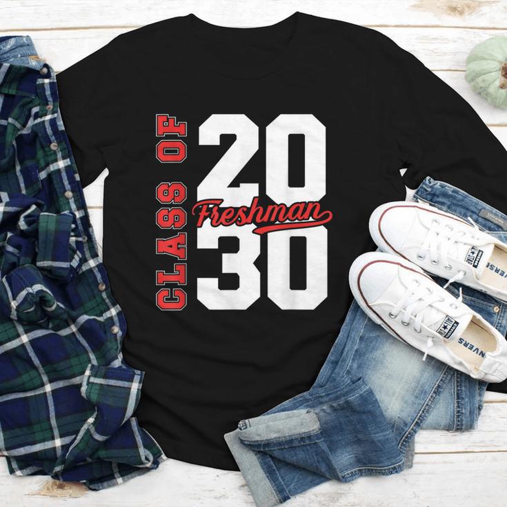 Class Of 2030 Freshman 2030 Back To School Youth Long Sleeve Tee Class Of 2030 Freshman 2030 Back To School Youth Long Sleeve Tee