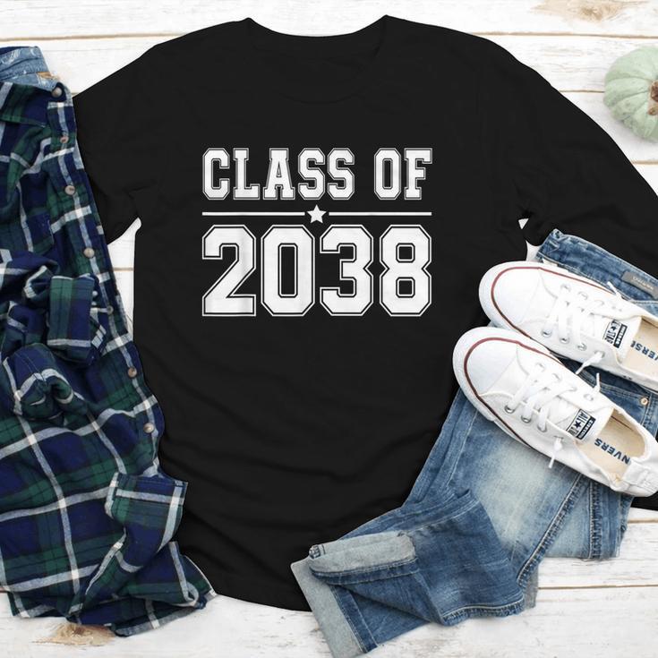 Class Of 2038 Grow With Me Back To School Kindergarten 2038 Youth Long Sleeve Tee Class Of 2038 Grow With Me Back To School Kindergarten 2038 Youth Long Sleeve Tee