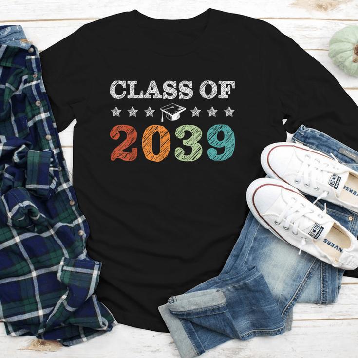 Class Of 2039 Grow With Me First Day School Back To School Youth Long Sleeve Tee
