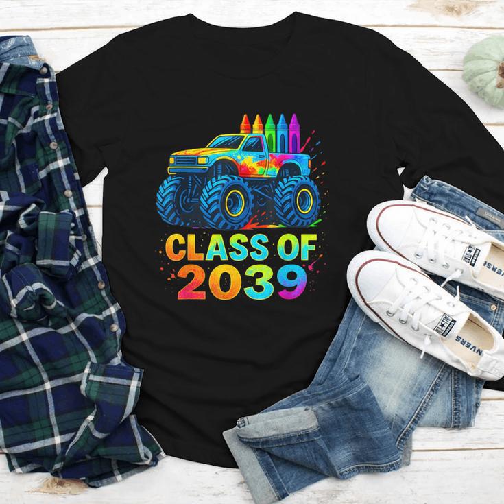 Class Of 2039 Monster Truck Kindergarten Back To School Boys Youth Long Sleeve Tee