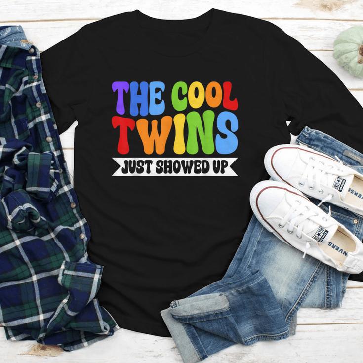 Cool Twins Just Showed Up Kid Boy Teen Twin Back To School Youth Long Sleeve Tee Cool Twins Just Showed Up Kid Boy Teen Twin Back To School Youth Long Sleeve Tee