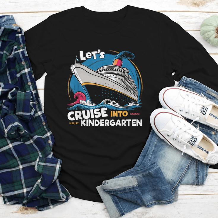 Cruise Ship Kindergarten Back To School Boys Girls Kids Youth Long Sleeve Tee Cruise Ship Kindergarten Back To School Boys Girls Kids Youth Long Sleeve Tee