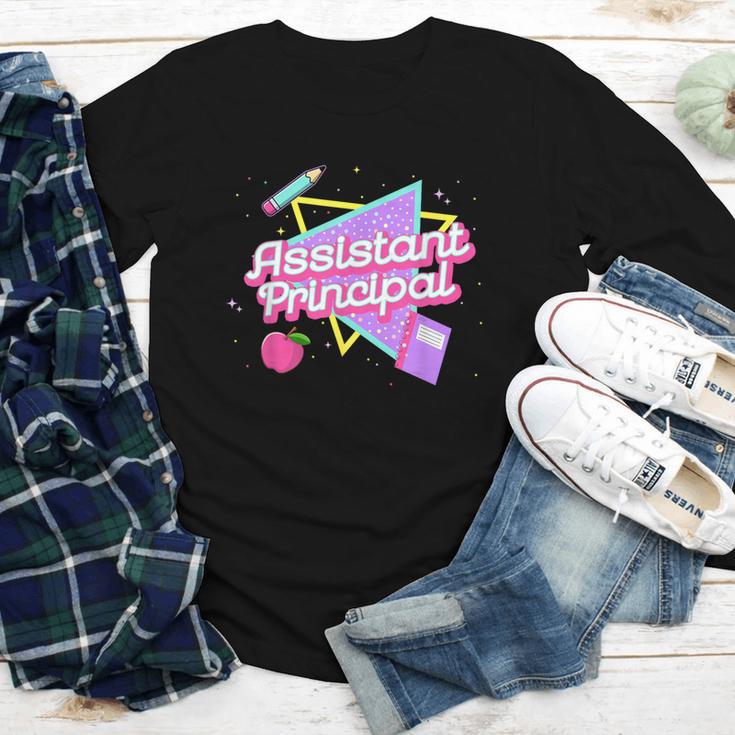 Cute Assistant Principal Shirt 80's 90's Back To School Youth Long Sleeve Tee Cute Assistant Principal Shirt 80's 90's Back To School Youth Long Sleeve Tee
