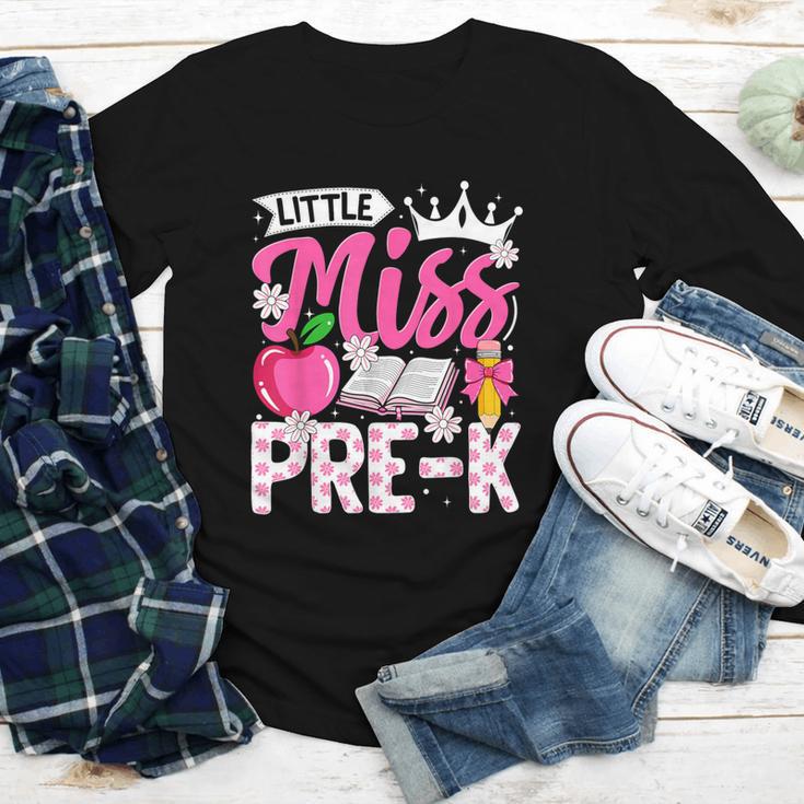 Cute Back To School Pre-K First Day Of School Pre-K Girls Youth Long Sleeve Tee Cute Back To School Pre-K First Day Of School Pre-K Girls Youth Long Sleeve Tee
