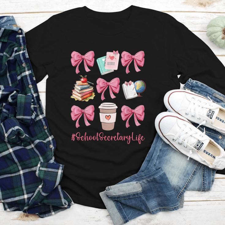 Cute Coquette Bows School Secretary Life Back To School Youth Long Sleeve Tee Cute Coquette Bows School Secretary Life Back To School Youth Long Sleeve Tee