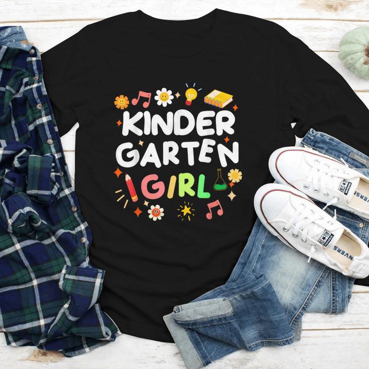 Cute Kindergarten Girl First Day Of School Back To School Youth Long Sleeve Tee Cute Kindergarten Girl First Day Of School Back To School Youth Long Sleeve Tee