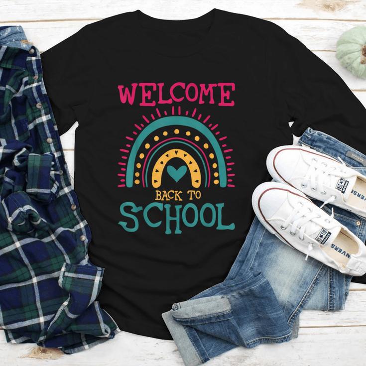 Cute Welcome Back To School First Day Of School First Day Youth Long Sleeve Tee Cute Welcome Back To School First Day Of School First Day Youth Long Sleeve Tee