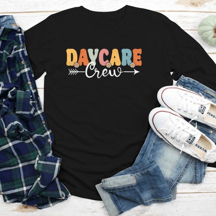 Daycare Crew Back To School Childcare Provider Youth Long Sleeve Tee